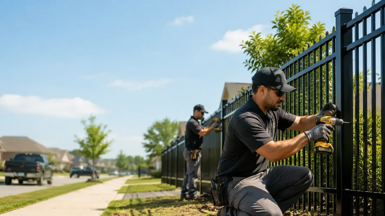 Metal Fence Installation in Norwich, OH